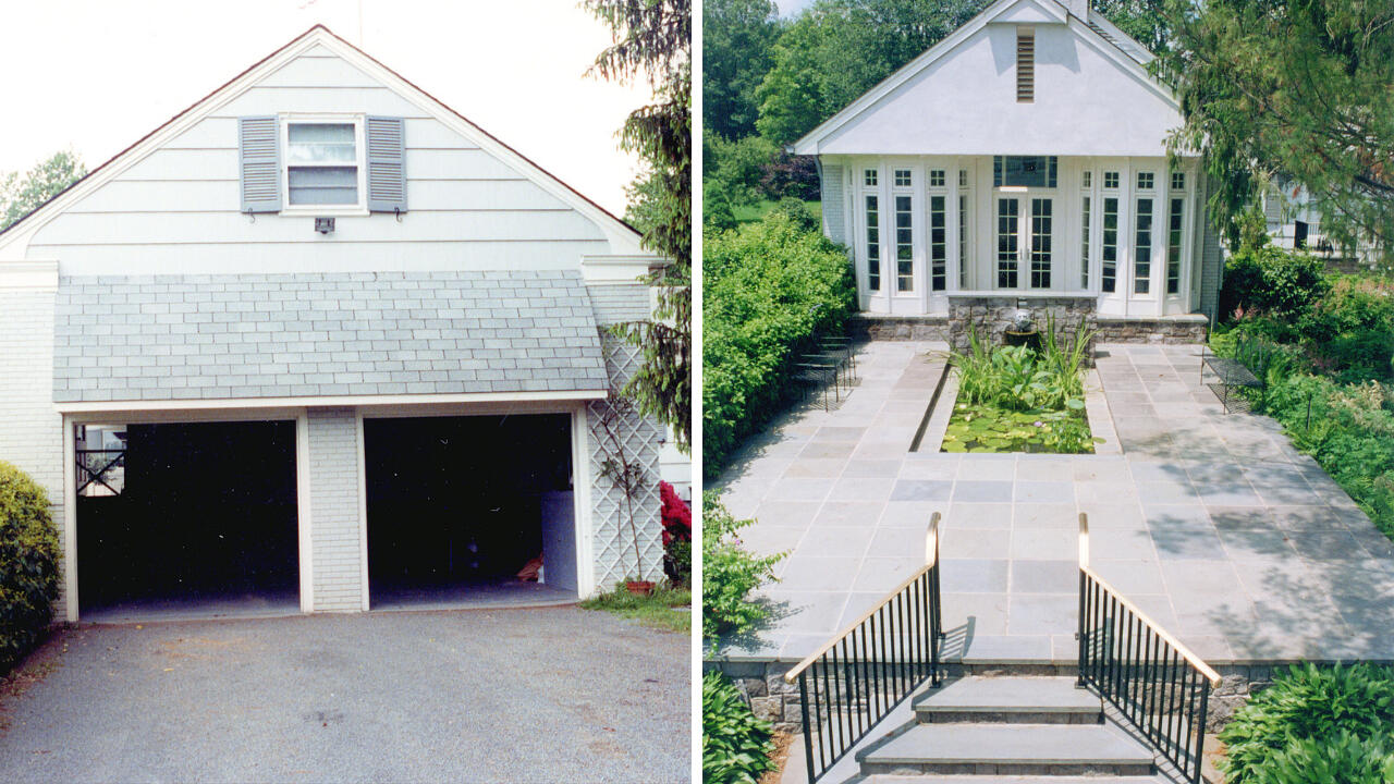 Garage Converted into Art Studio